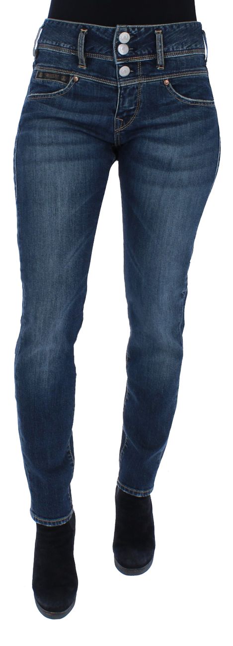 Herrlicher - Damen Jeans Pitch Slim, Gila Slim, Raya Boy Denim Comfort